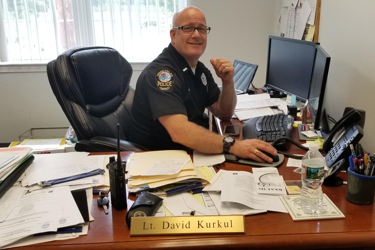 Lt Kurkul hard at work 2018