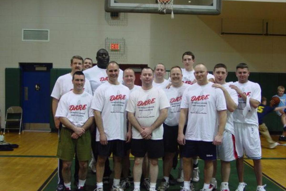 2004 DARE Police Basketball Team
