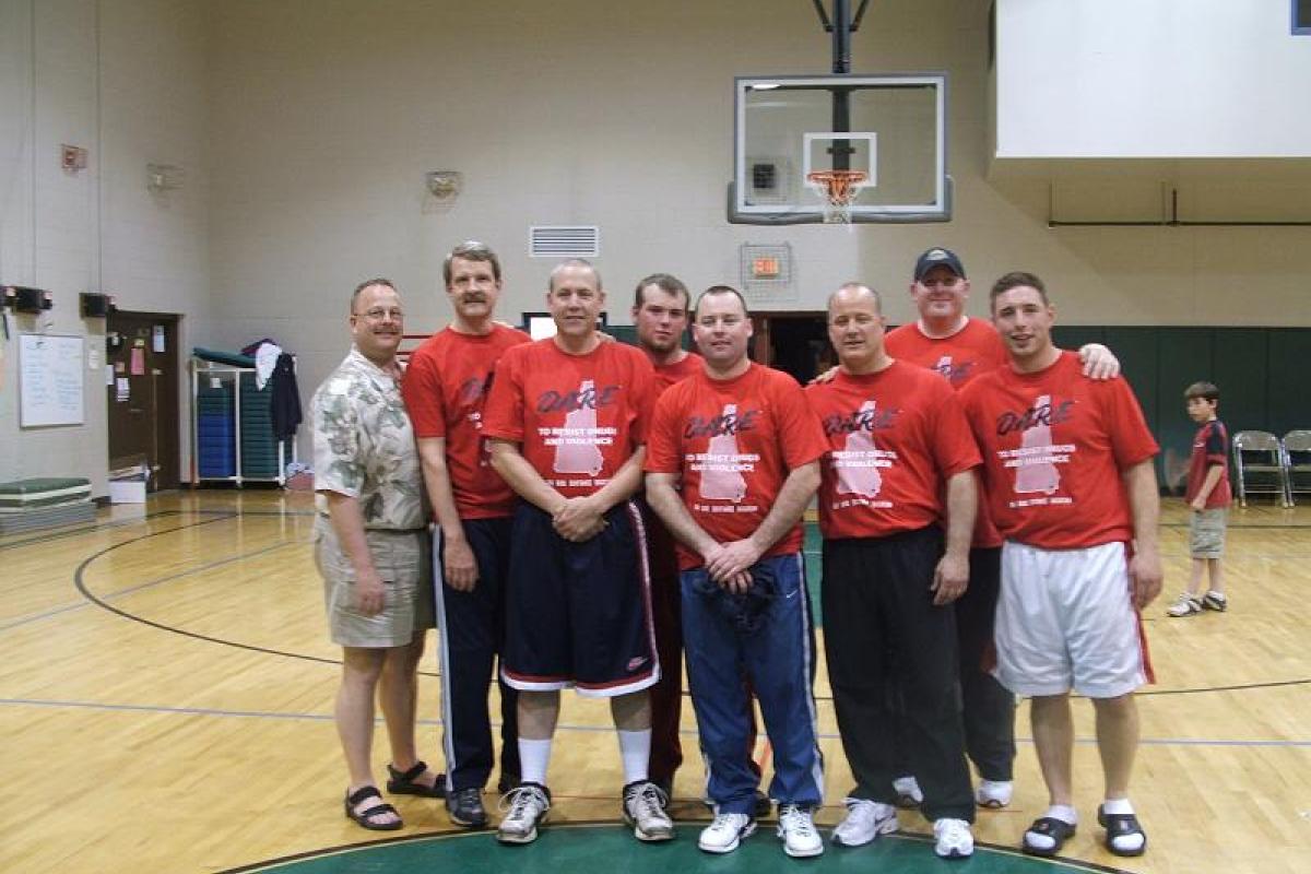 DARE Police Basketball Team 2007