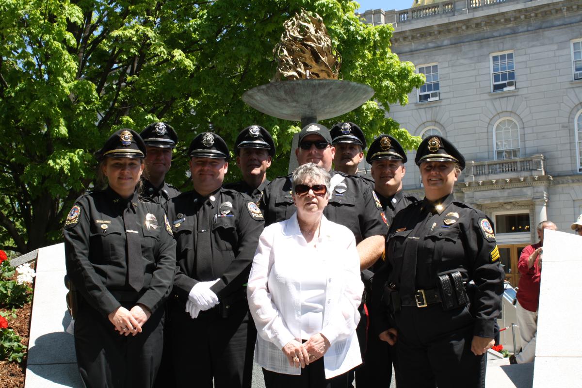 Greenland Police employees - 2012 NH Fallen Officers Memorial