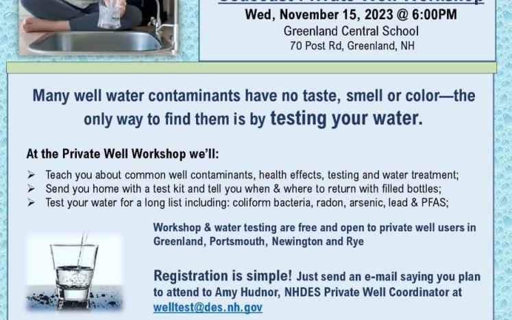 Well Water Testing Program